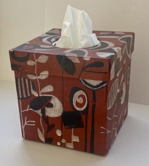 Art Nouveau Tissue Box