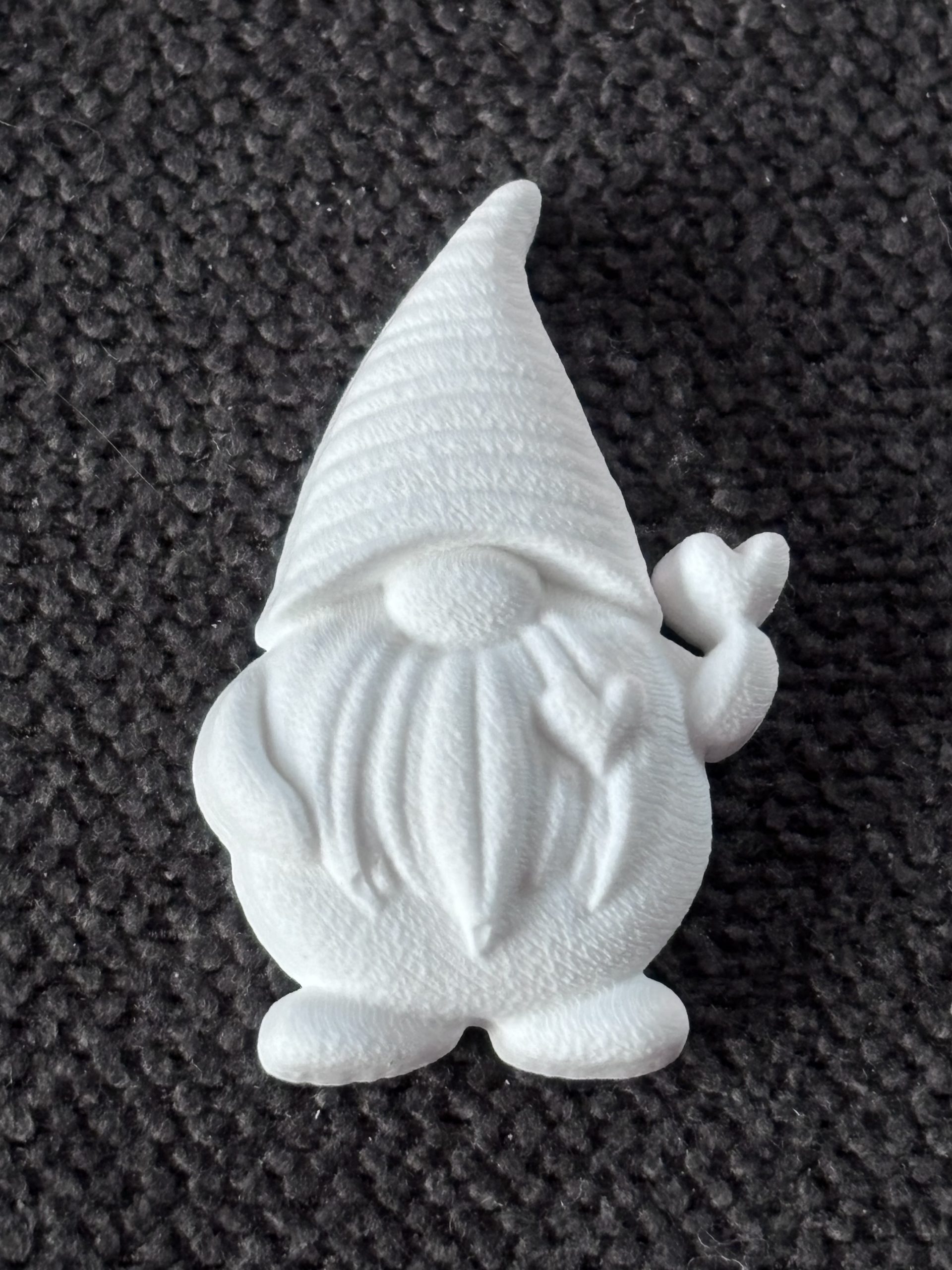 Mini Gnome Collection | Set of 8 Handmade Plaster Gnomes | Paint Your Own Craft Set | Fairy Garden & Shelf Decor - Image 5