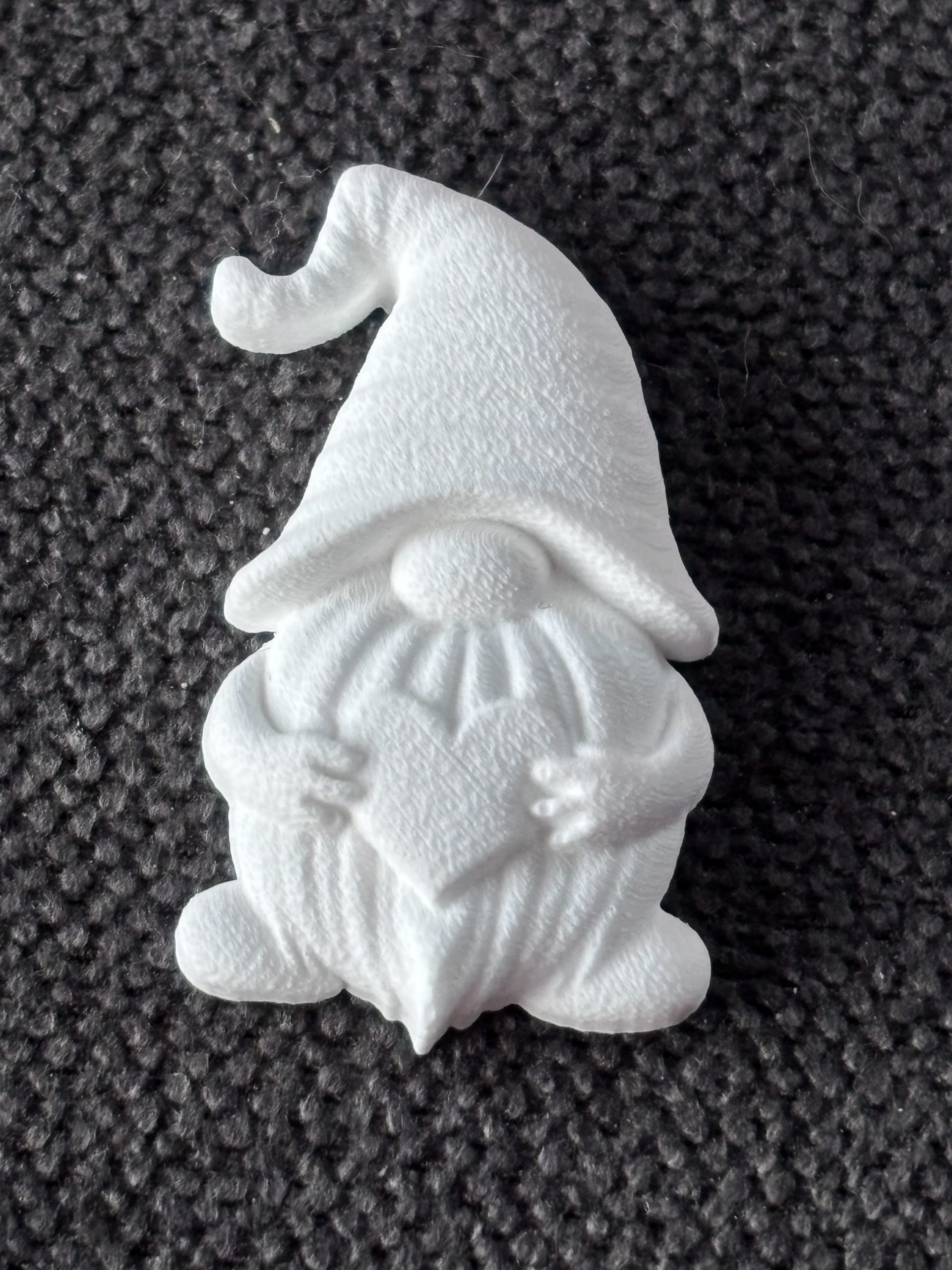 Mini Gnome Collection | Set of 8 Handmade Plaster Gnomes | Paint Your Own Craft Set | Fairy Garden & Shelf Decor - Image 3