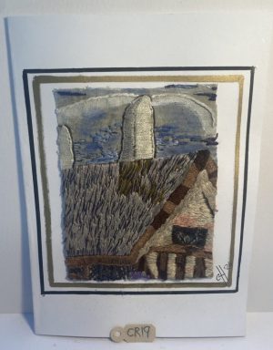 Embroidered cards (2)