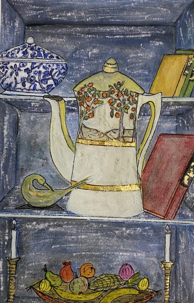 Tromp l’Oeil crockery cupboard