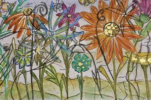 Watercolour - Summer Garden