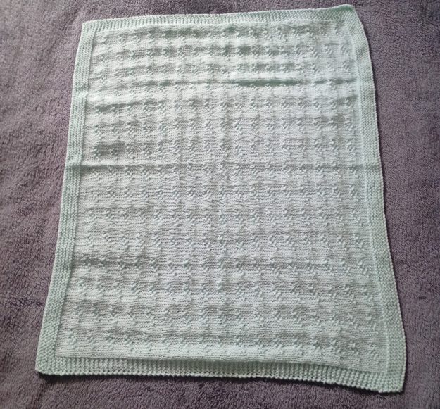 Baby blanket - mint