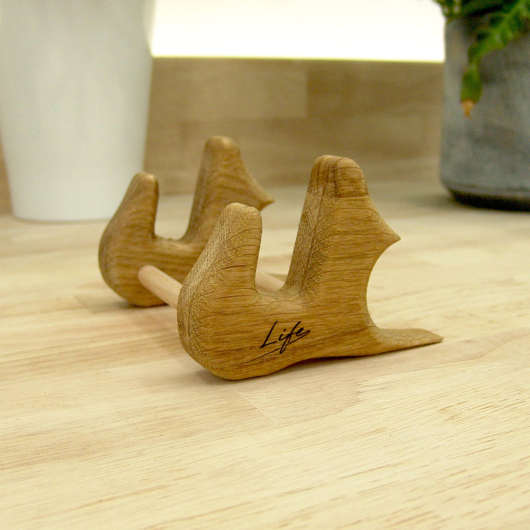 Squirrel Chopping Board - Oak, Wooden Hand Made - Image 11