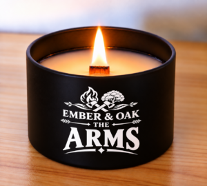 The Arms Scented Candle – Inspired by Armani Stronger With You