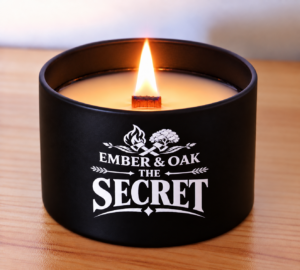 The Secret Scented Candle — Ember & Oak Original Fragrance