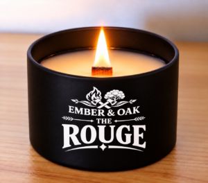 The Rouge Scented Candle – Inspired by Baccarat Rouge 540