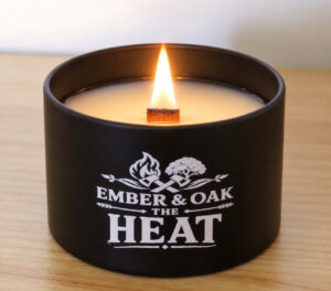 The Heat Scented Candle – Inspired by Dior Fahrenheit