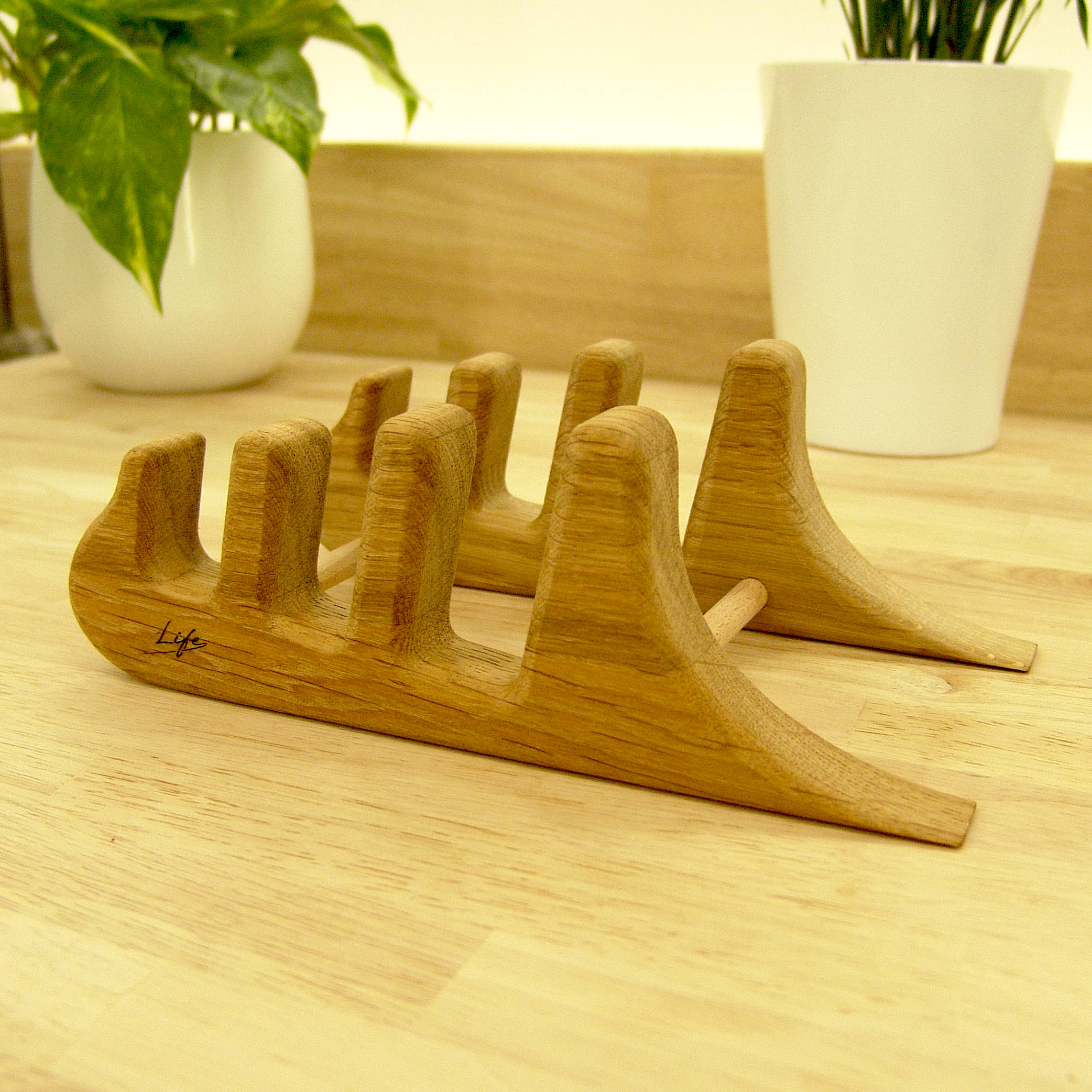 Set of 3 Solid Oak Chopping Boards – Large, Medium & Small - Image 12