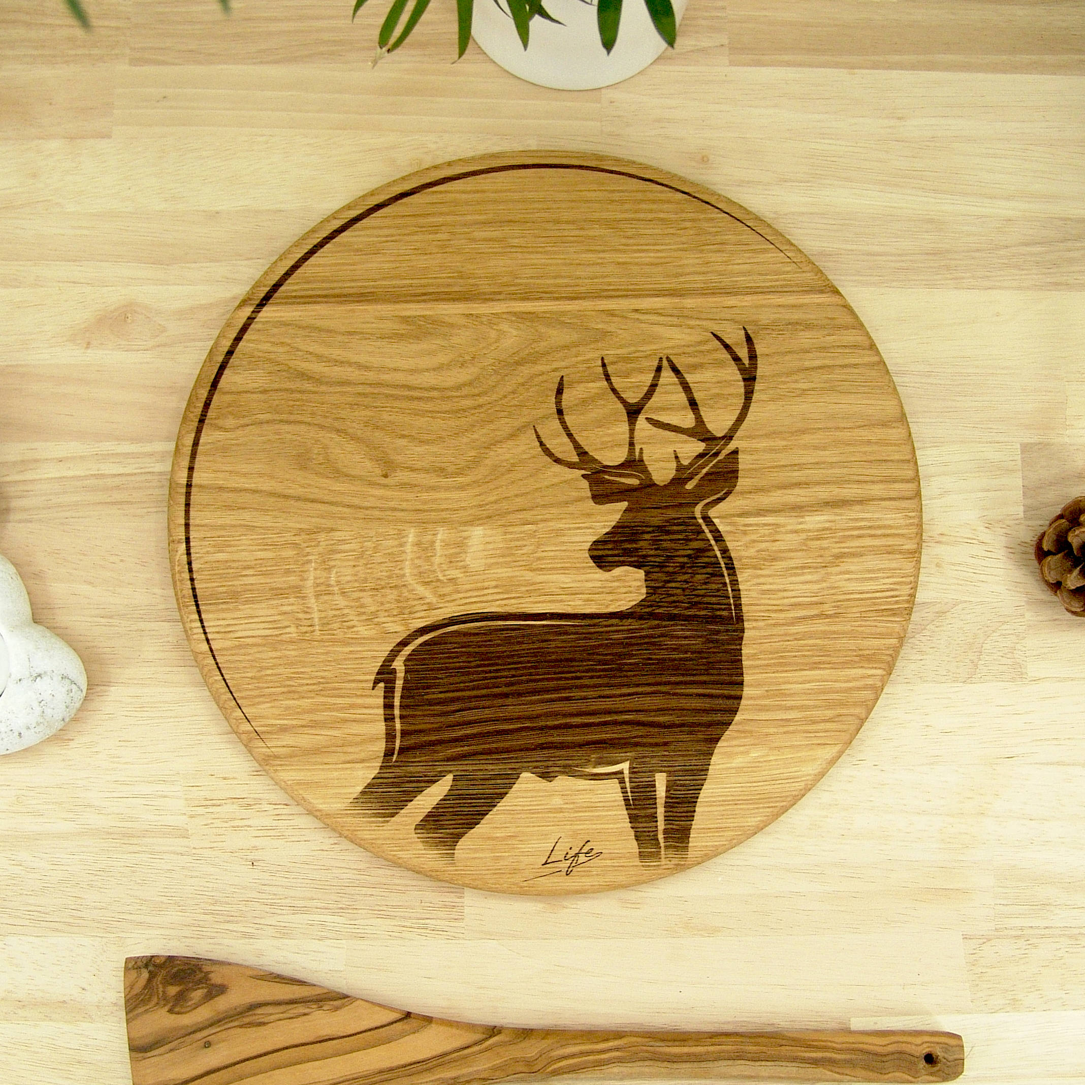 Handmade Oak Duck Chopping Board – Wooden Serving Board, Made in Wales (Copy) - Image 16
