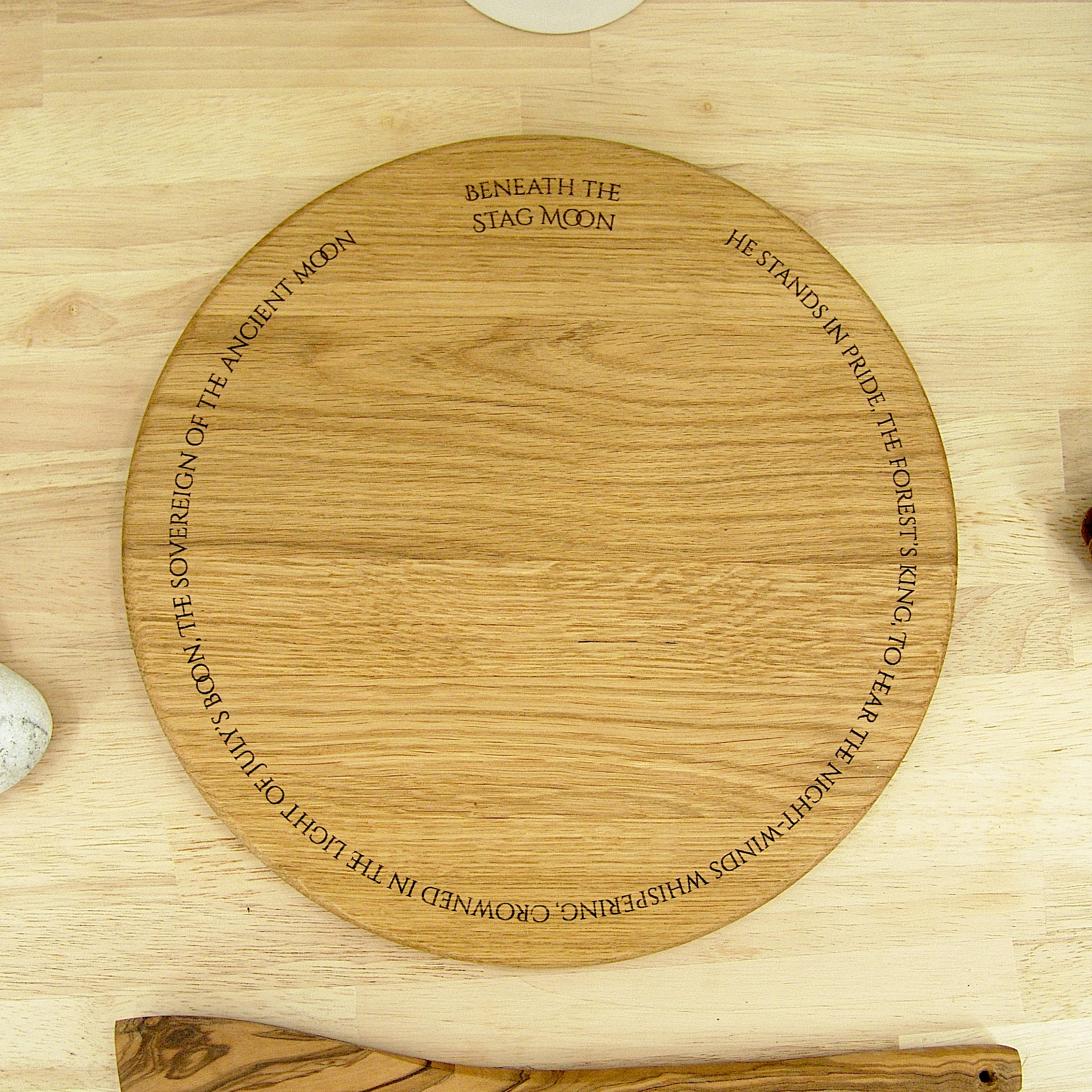 Handmade Oak Duck Chopping Board – Wooden Serving Board, Made in Wales (Copy) - Image 15