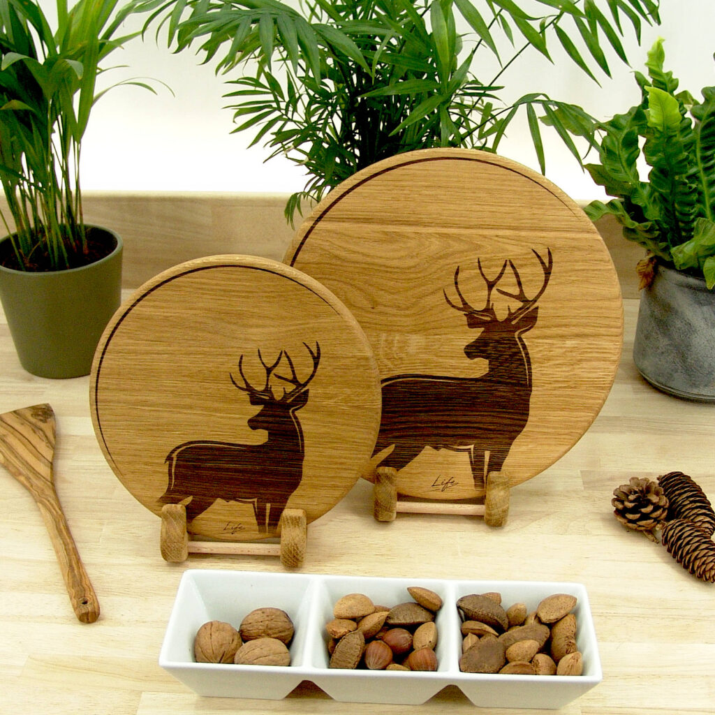 Handmade Oak Duck Chopping Board – Wooden Serving Board, Made in Wales (Copy)