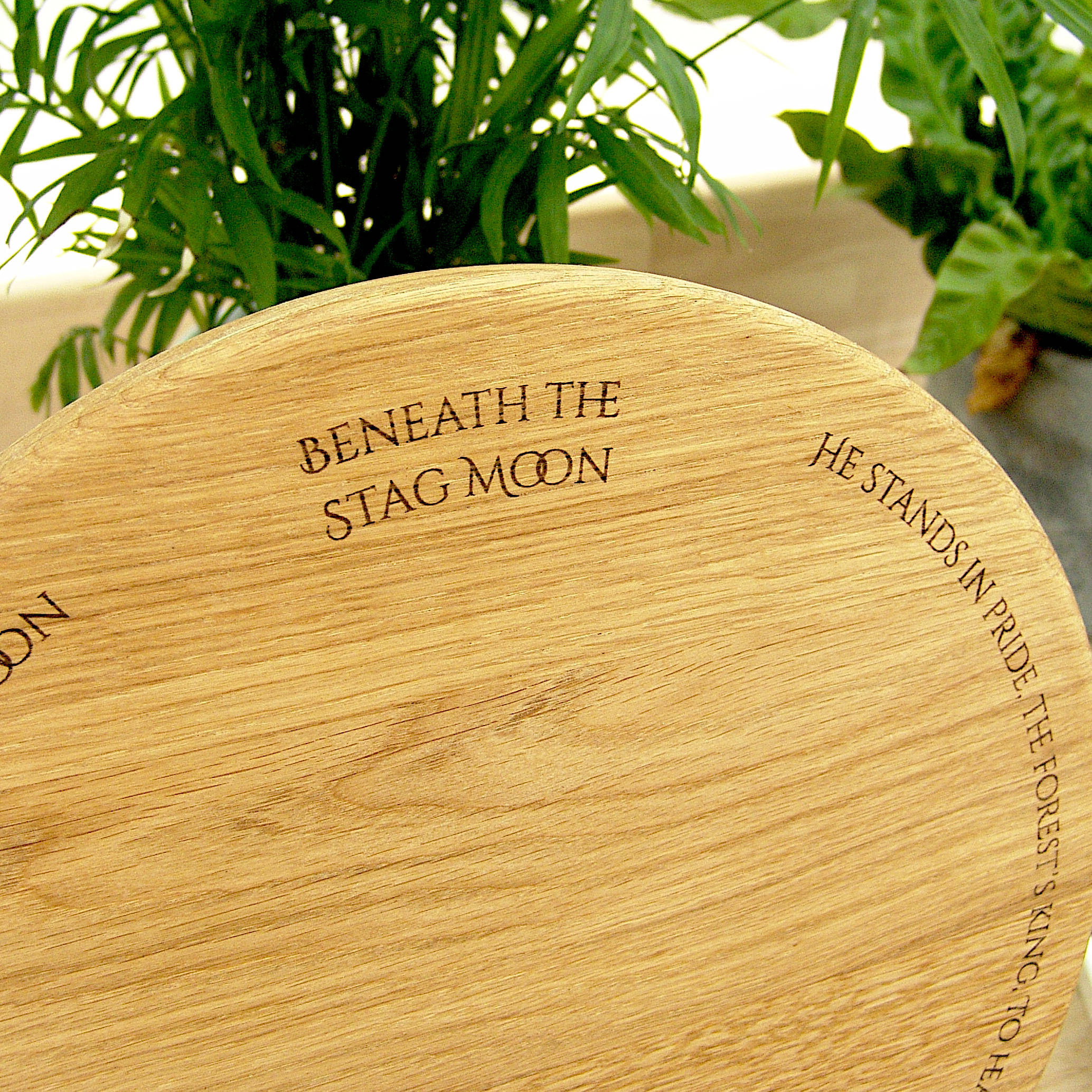 Handmade Oak Duck Chopping Board – Wooden Serving Board, Made in Wales (Copy) - Image 11