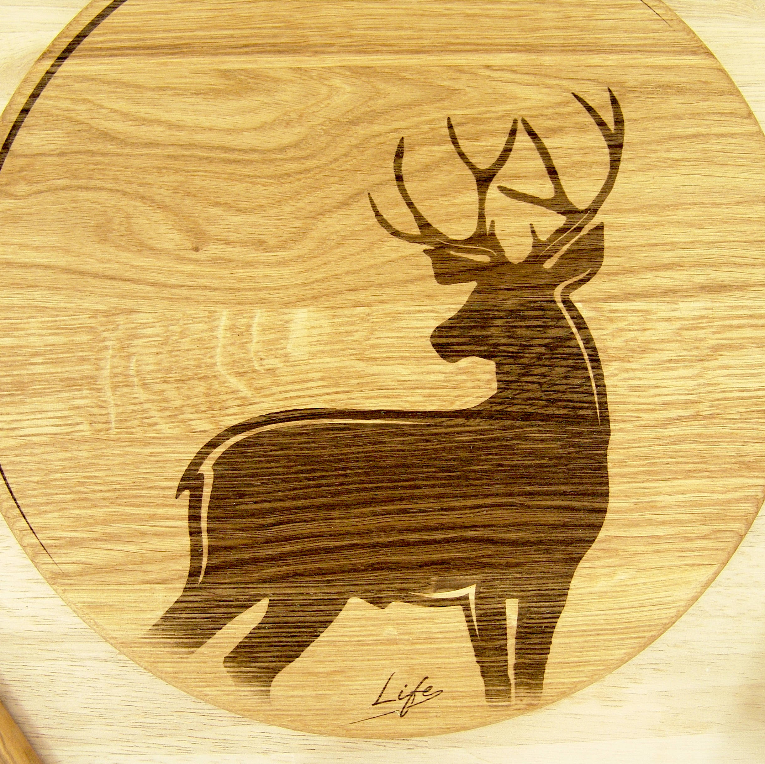Handmade Oak Duck Chopping Board – Wooden Serving Board, Made in Wales (Copy) - Image 7
