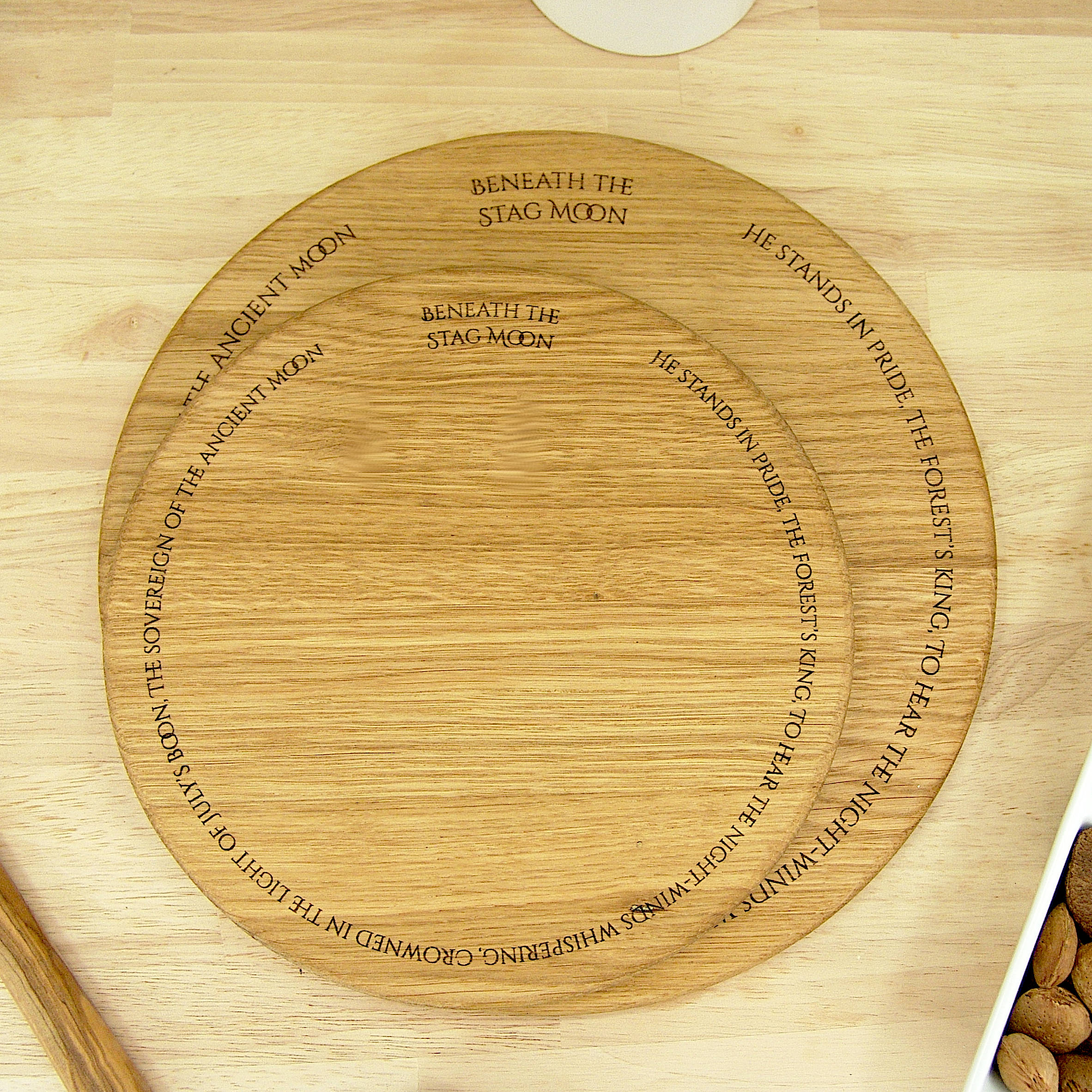 Handmade Oak Duck Chopping Board – Wooden Serving Board, Made in Wales (Copy) - Image 6