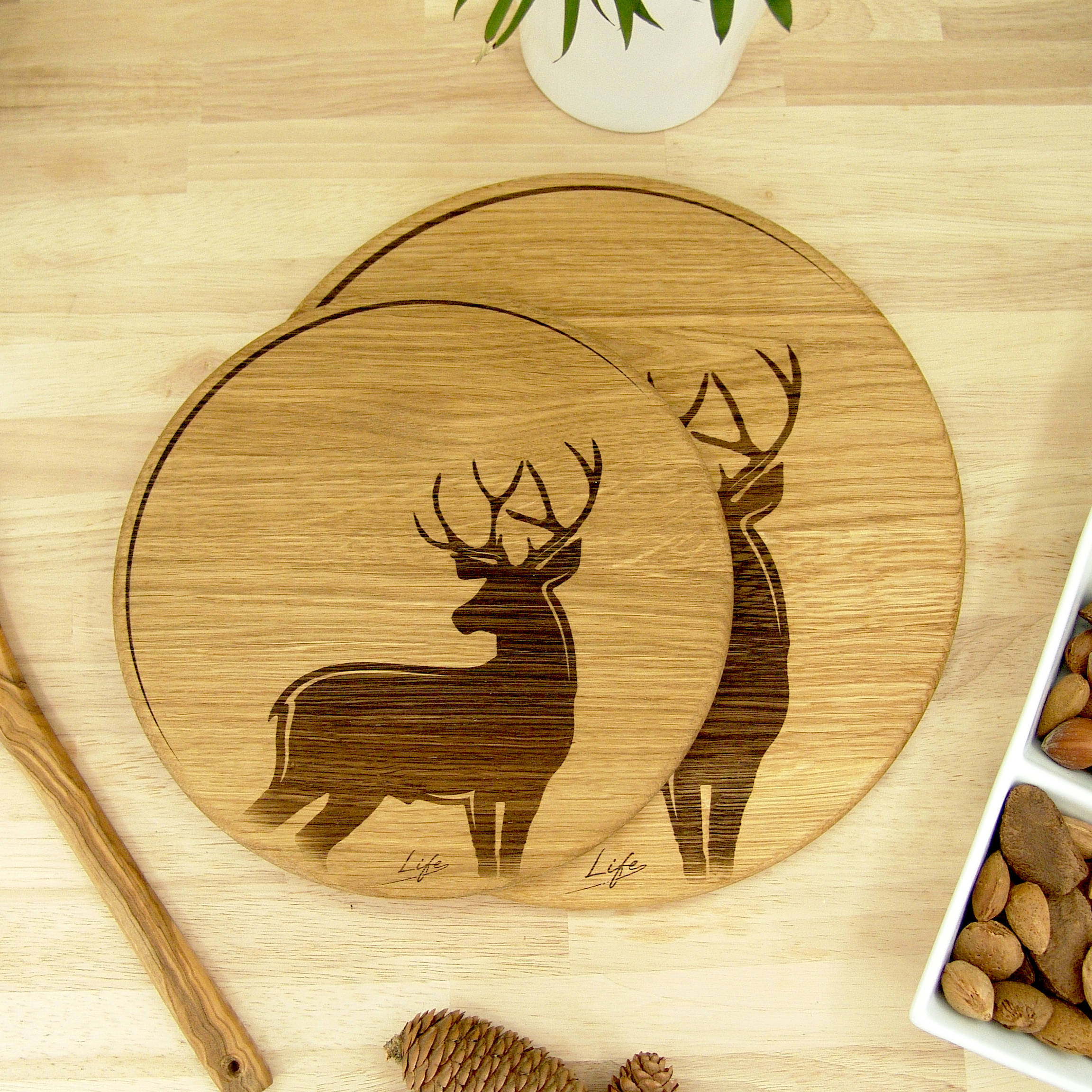 Handmade Oak Duck Chopping Board – Wooden Serving Board, Made in Wales (Copy) - Image 5