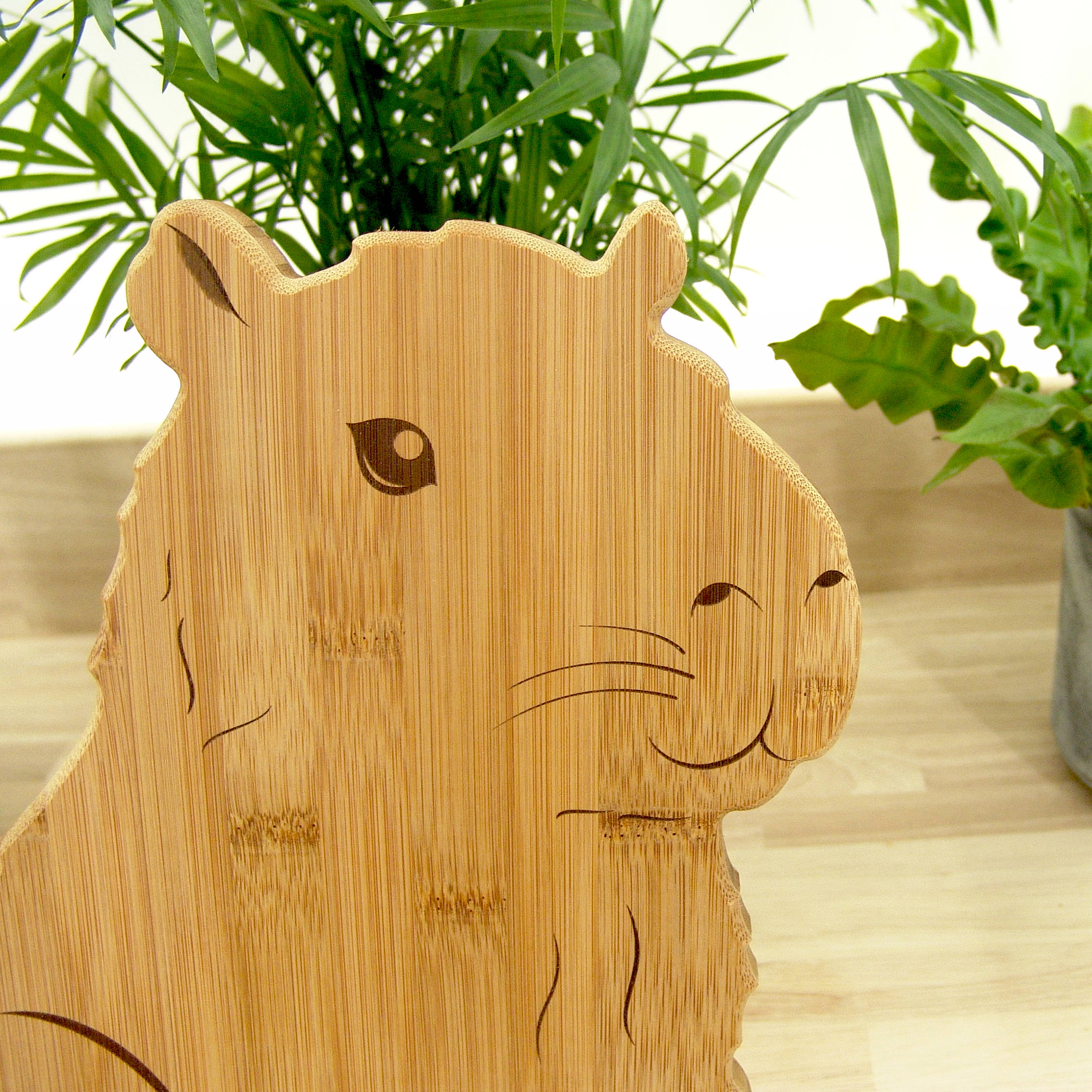 Capybara Chopping Board – Handmade Bamboo Cutting & Serving Board - Image 9