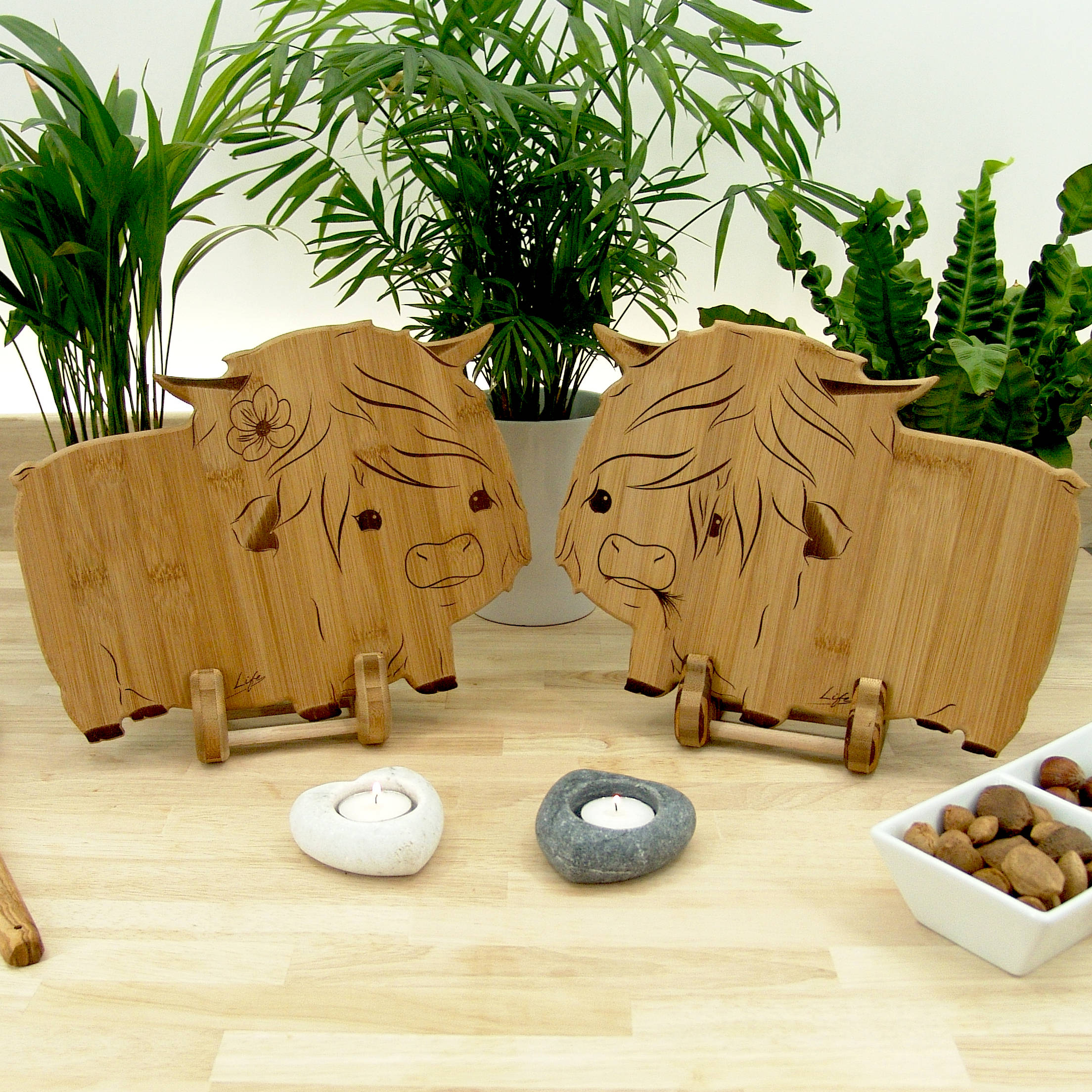 Highland Cow Chopping Board Set – Hagrid & Hetty - Image 11