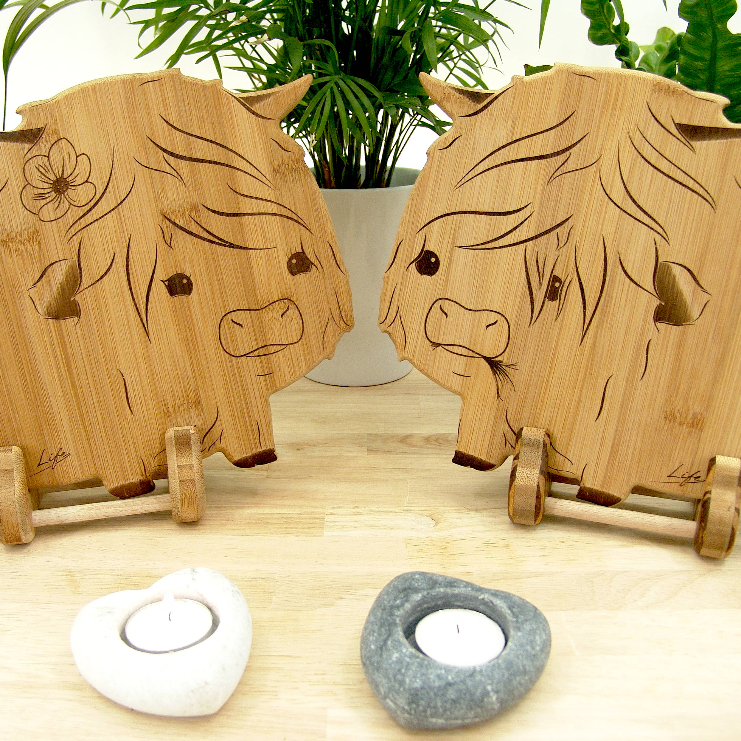 Highland Cow Chopping Board Set – Hagrid & Hetty - Image 12