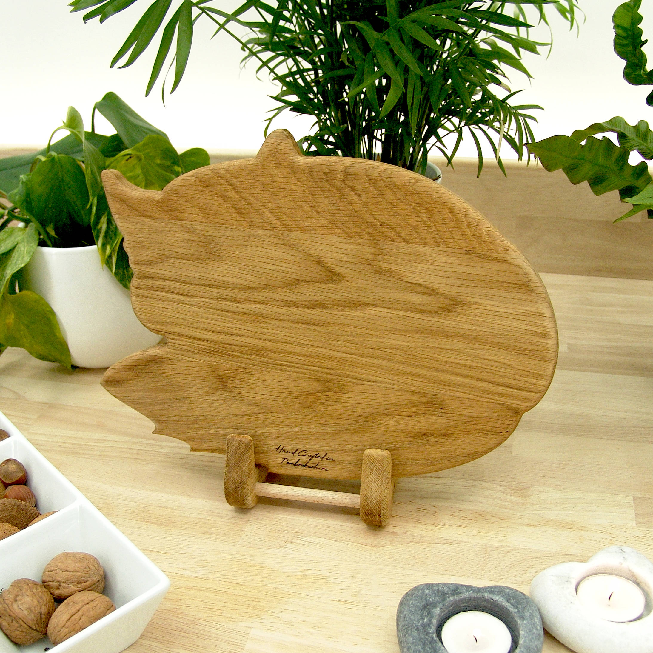 Handmade Fox Chopping Board in British Oak – Wooden Fox Gift - Image 10