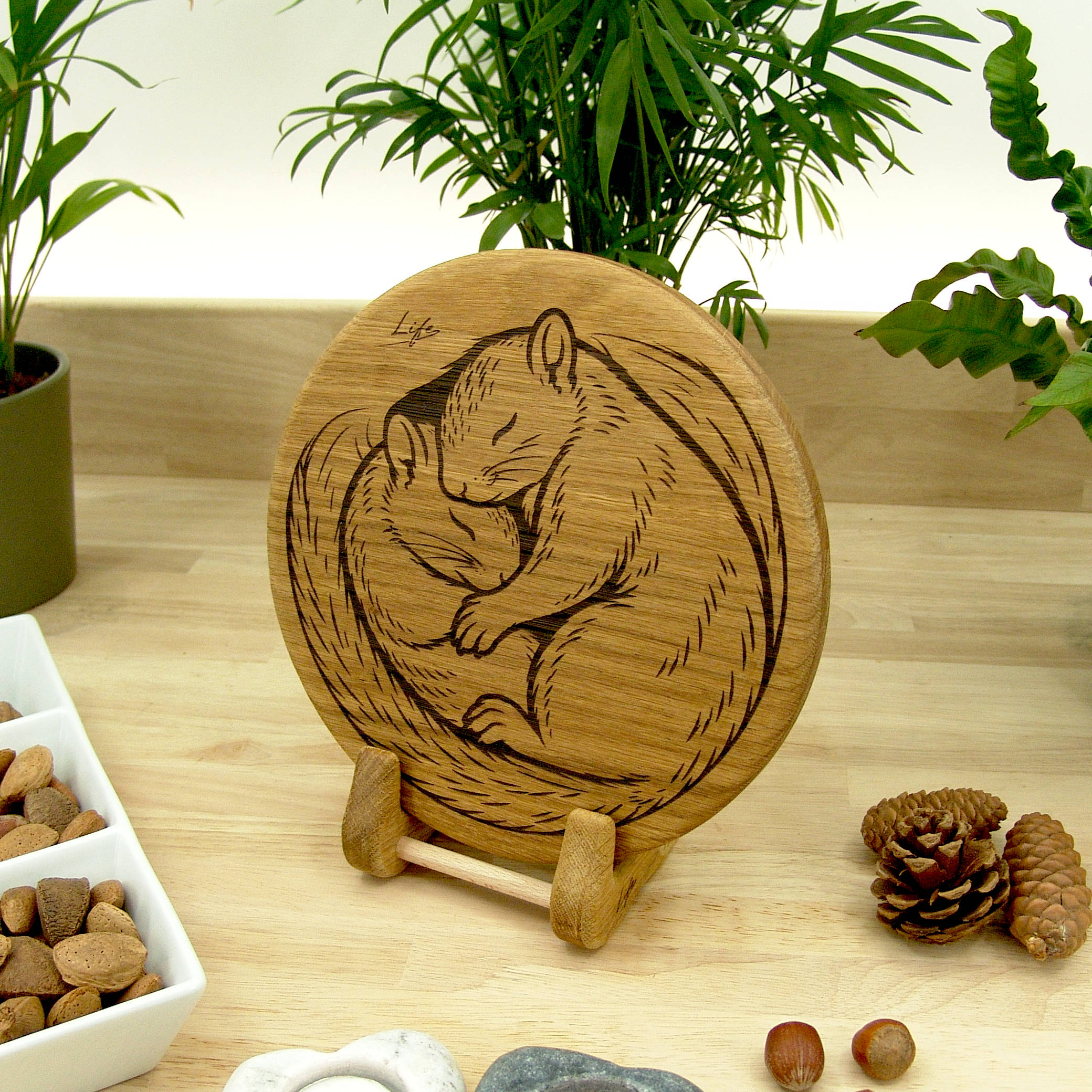 Handmade Oak Duck Chopping Board – Wooden Serving Board, Made in Wales (Copy) - Image 15