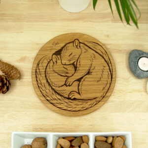 Handmade Oak Duck Chopping Board – Wooden Serving Board, Made in Wales (Copy)