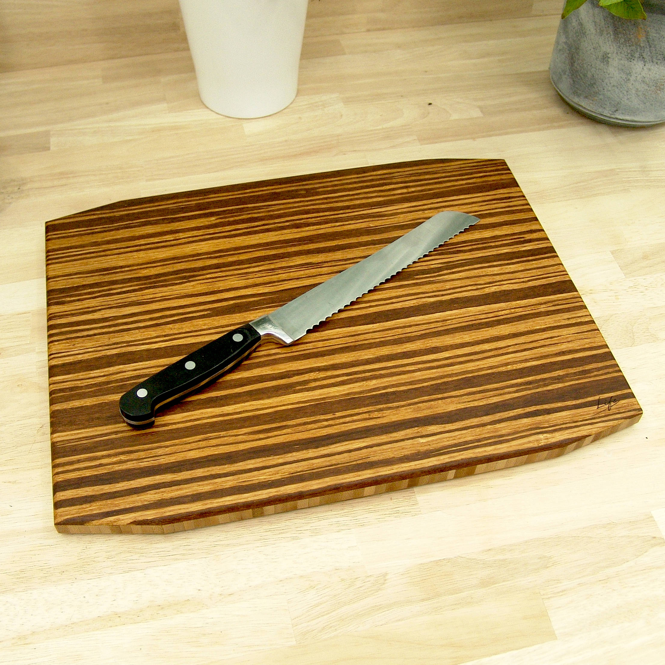 Set of 3 Tiger Bamboo Chopping Boards – Large, Medium & Small - Image 7