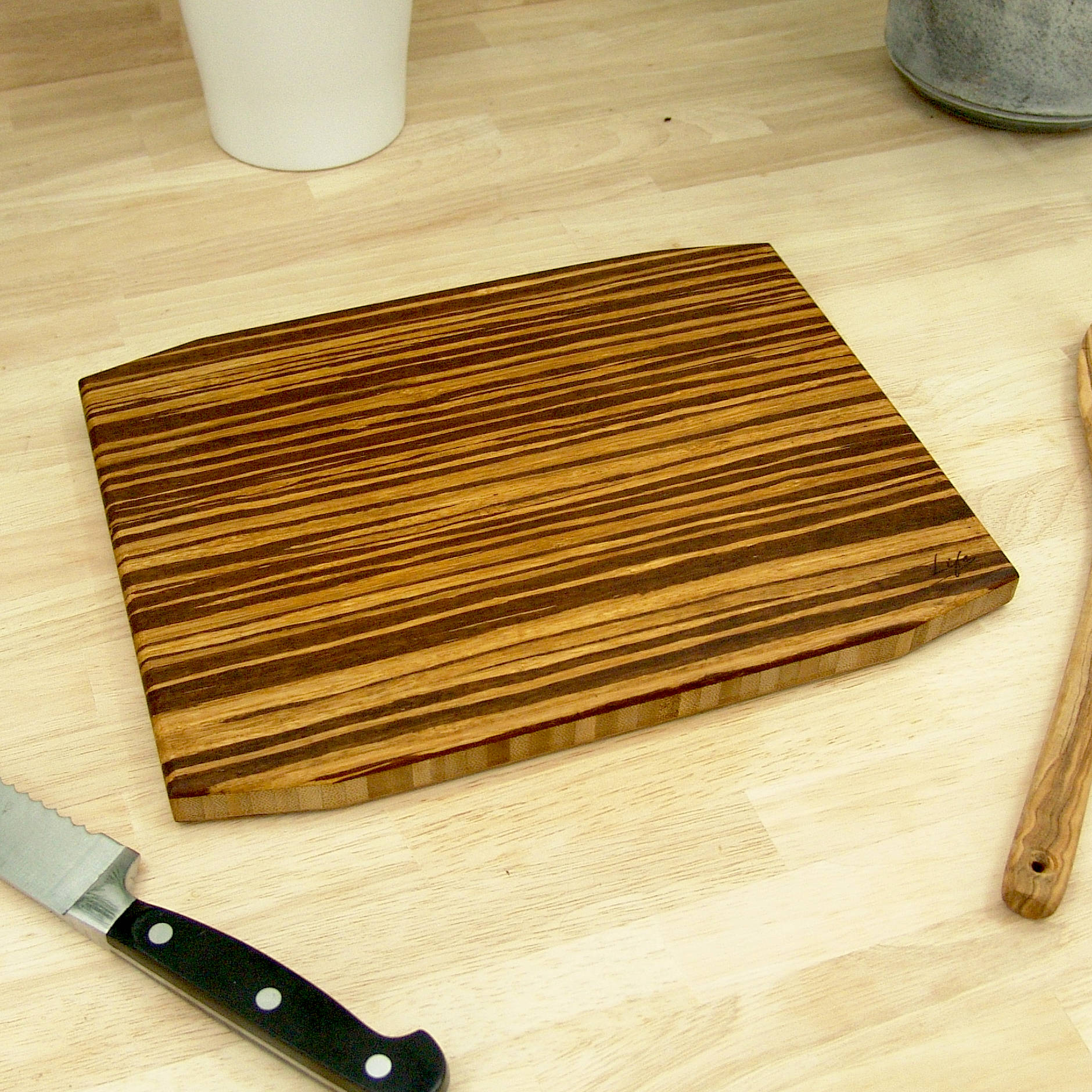 Set of 3 Tiger Bamboo Chopping Boards – Large, Medium & Small - Image 8
