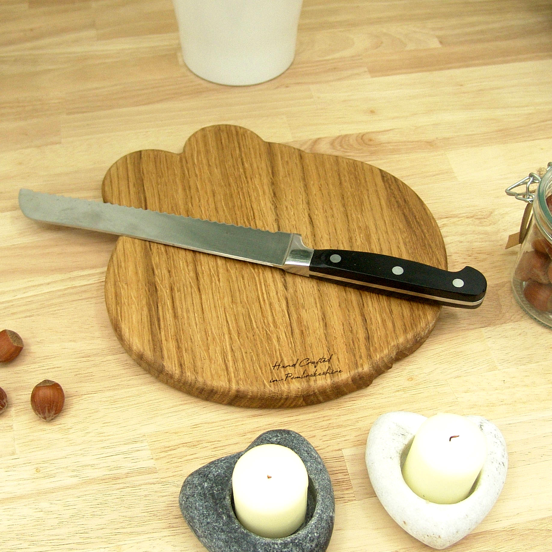 Mouse Chopping Board: Oak Sleepy Dormouse Cheese Board, UK Hand Made - Image 11