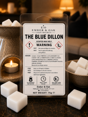 The Blue Dillon 75g Wax Melts — Inspired by Versace Dylan Blue