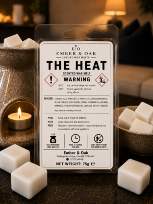 The Heat 75g Wax Melts — Inspired by Dior Fahrenheit