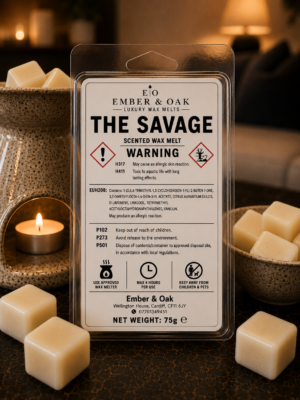 The Savage 75g Wax Melts — Inspired by Dior Sauvage