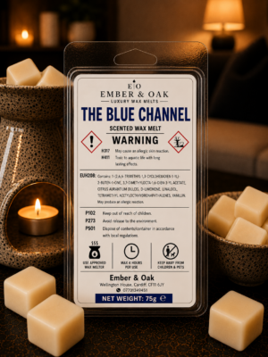 The Blue Channel 75g Wax Melts — Inspired by Bleu de Chanel