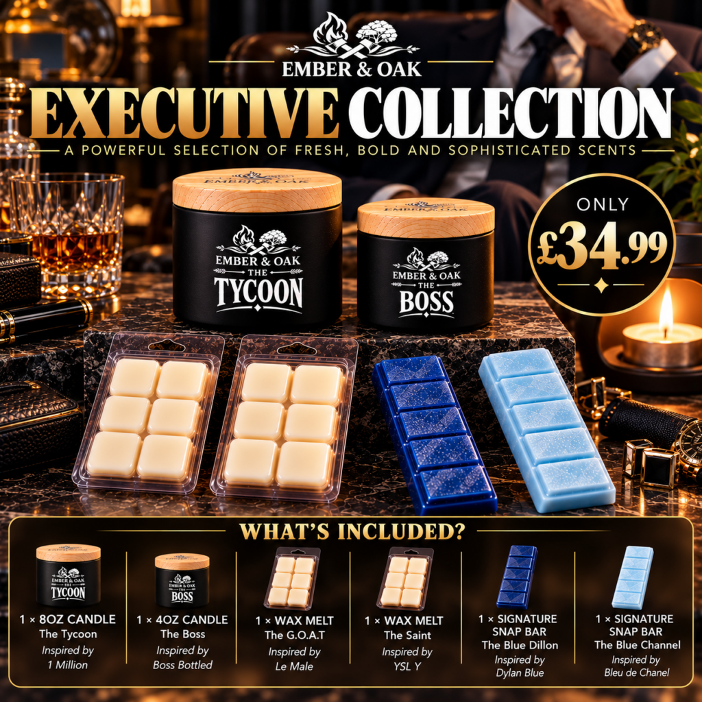 The Executive Collection — Ember & Oak Home Fragrance Gift Set