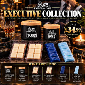 The Executive Collection — Ember & Oak Home Fragrance Gift Set