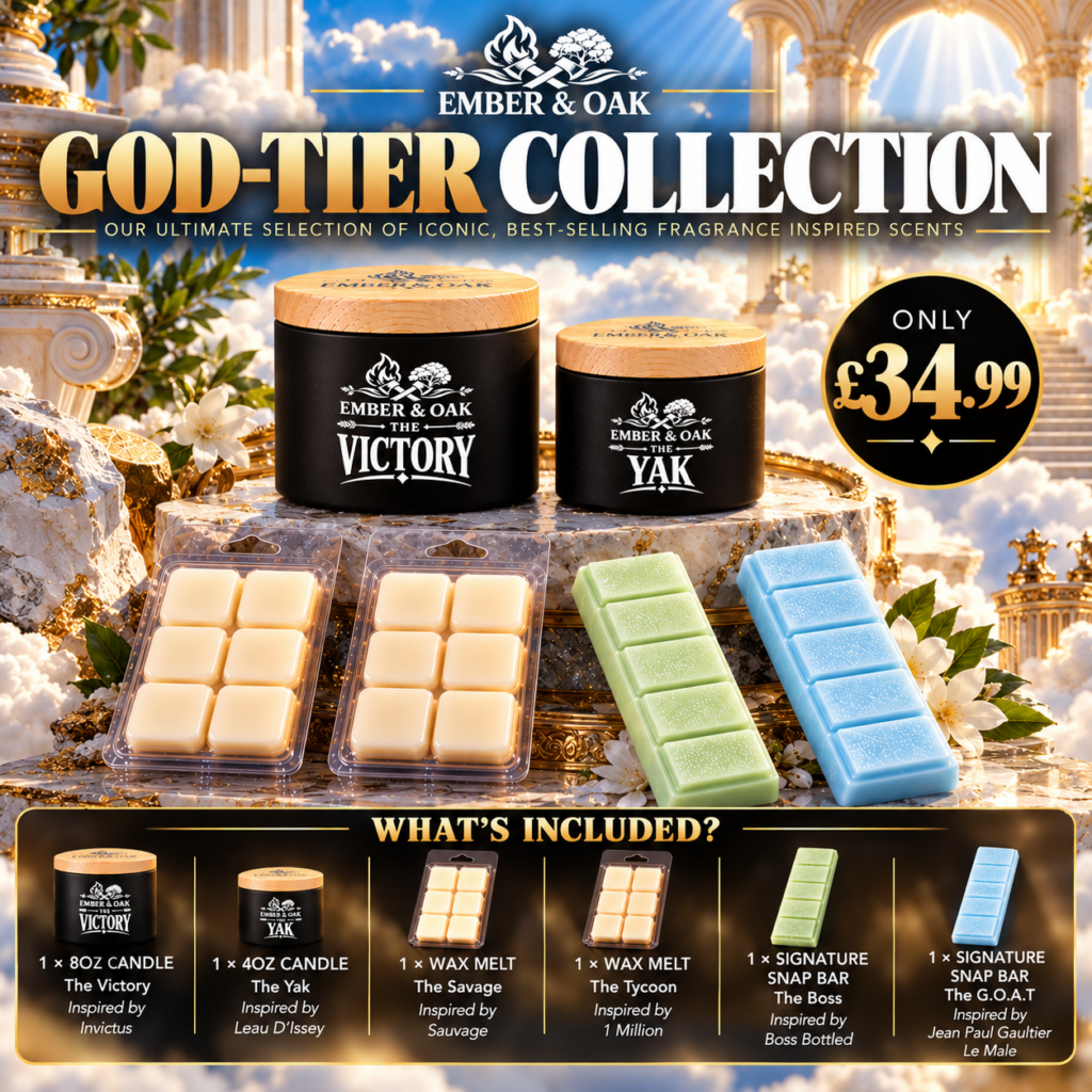 The God-Tier Collection — Ember & Oak Home Fragrance Gift Set